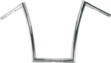 TODD'S CYCLE Handlebar - Strip - 1-1/4" - 17" Rise - Chrome 0601-2707