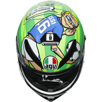 AGV K3 SV Helmet - Rossi Mugello 2017 - ML 210301O0MY00908