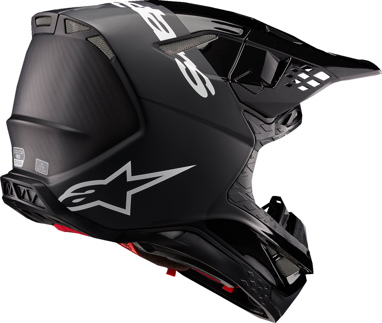 ALPINESTARS Supertech M10 Helmet - Flood - MIPS® - Black/Dark Gray - Small 8301023-1310-S