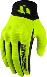 ICON Anthem 2 CE™ Gloves - Hi-Vis - Small 3301-3671