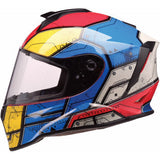 Z1R Youth Warrant 2.0 Helmet - Sentinel - Blue/Yellow - Medium 0102-0293