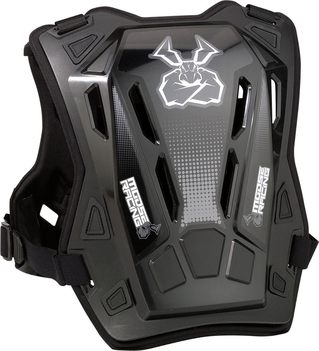 MOOSE RACING Youth Agroid™ Chest Guard - Black - S/M 2701-1116