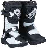 MOOSE RACING M1.3 Boots - Black/White - Size 1 3411-0430