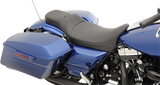 DRAG SPECIALTIES Extended Reach Predator Seat - Mild Stitched - Driver's Backrest - FL '08-'22 0801-1005