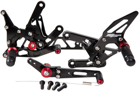 MGP MGP Rearset - Black - Yamaha 81501-2500