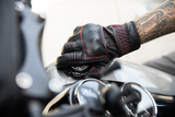 BILTWELL Borrego Gloves - Redline - Large 1506-0108-304