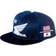 D'COR VISUALS Honda Factory Hat - Navy - One Size 70-137-1