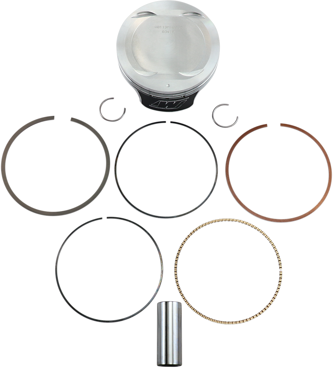 WISECO Piston Kit - Standard High-Performance 4972M07800