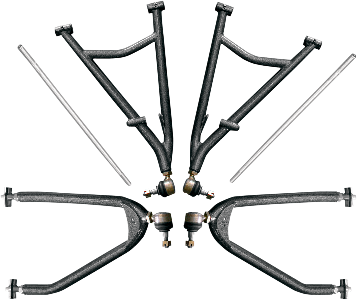LONE STAR RACING/TECH 5 IND. DC-4 Long Travel A-Arms - Extends 2" - Forward 1" - 20" Shock Length - '06-'13 TRX450R 17-411507