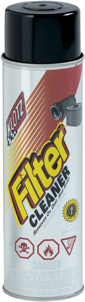 KLOTZ OIL Filter Cleaner- 15.25 oz. net wt. - Aerosol KL-608