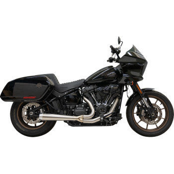 BASSANI XHAUST 2-into-1 Road Rage III Exhaust System Softail Low Rider/ Sport Glide FLSB  - 49-State - Stainless 1S81SSE