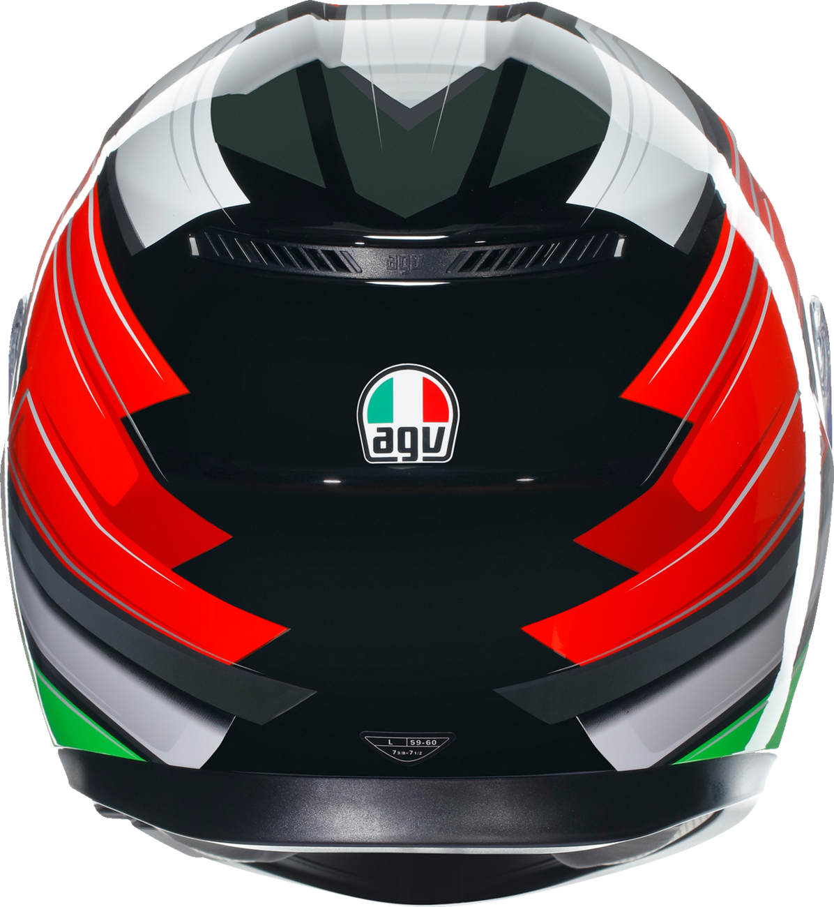 AGV K3 Helmet - Wing - Black/Italy - Small 2118381004007S