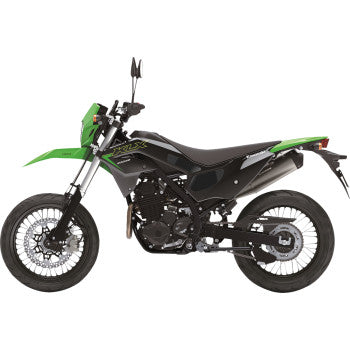 STOMPGRIP Traction Pad Tank Grips - Volcano - Black - KLX 230/S/SM 55-10-0202B