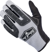 BILTWELL Anza Gloves - White - Large 1507-0401-004