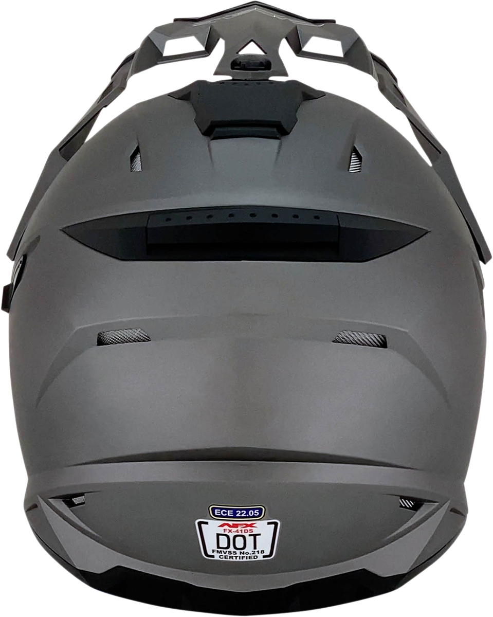 AFX FX-41DS Helmet - Frost Gray - Medium 0110-3762