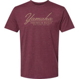 YAMAHA APPAREL Yamaha Racing Premium Built T-Shirt - Maroon - Small LEM25S-M39-S