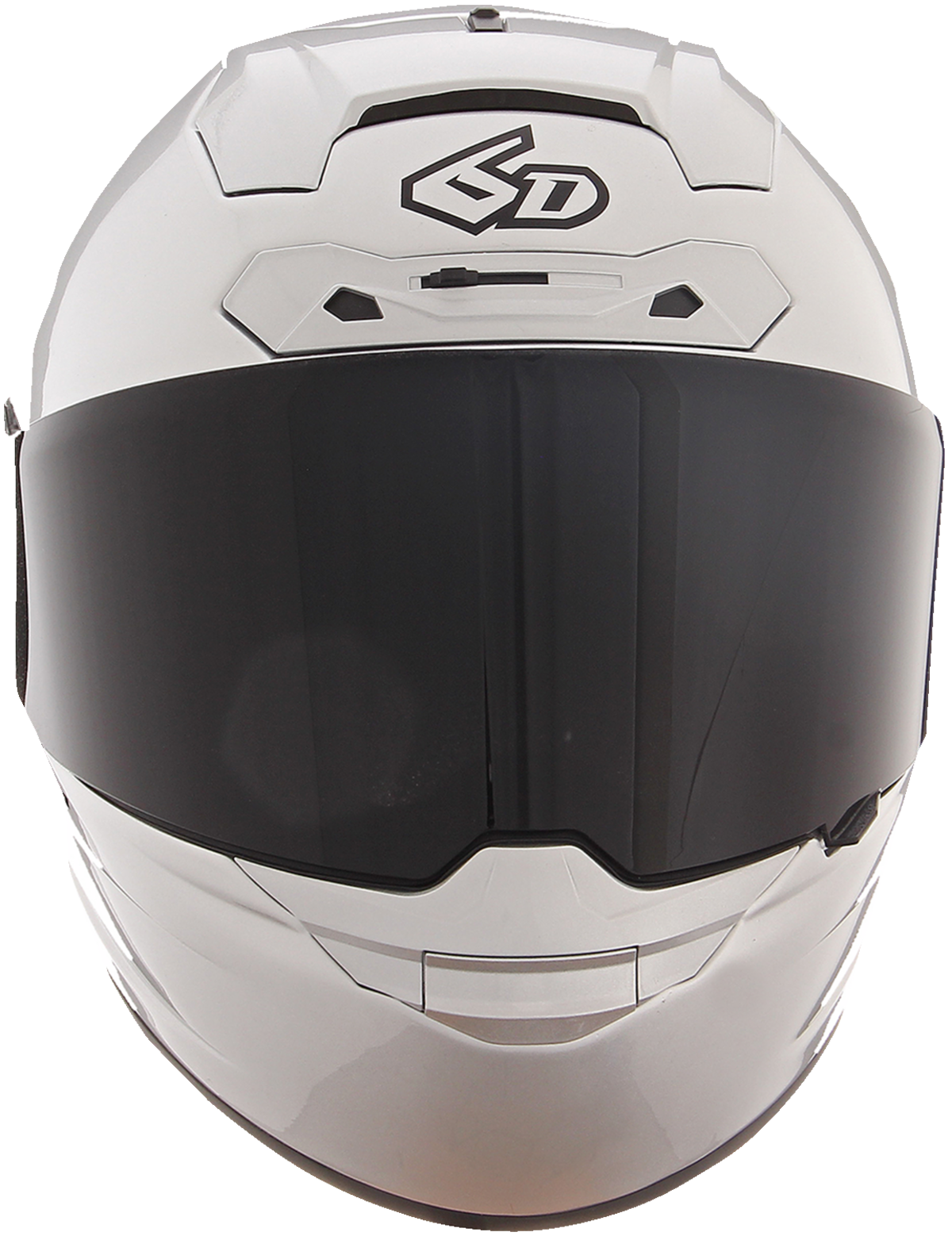 6D ATS-1R Helmet - Gloss Silver - Medium 30-0996