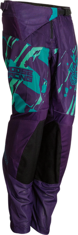 MOOSE RACING Youth Agroid Pants - Purple/Teal - 22 2903-2173