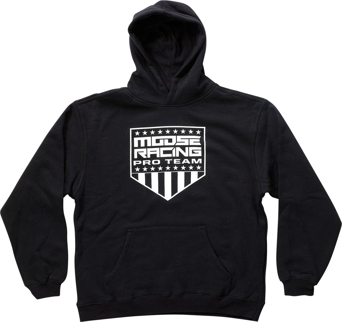 MOOSE RACING Youth Pro Team Hoodie - Black - XL 3052-0632