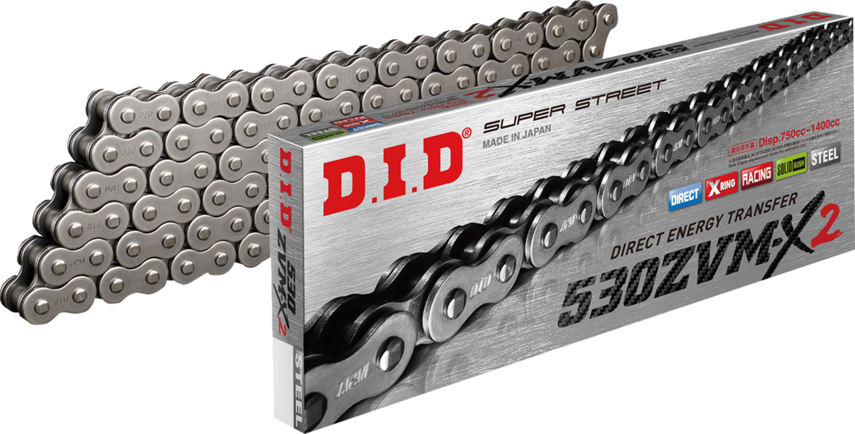 DID 530 ZVM-X2 Chain - 120 Links 530ZVMX2X120