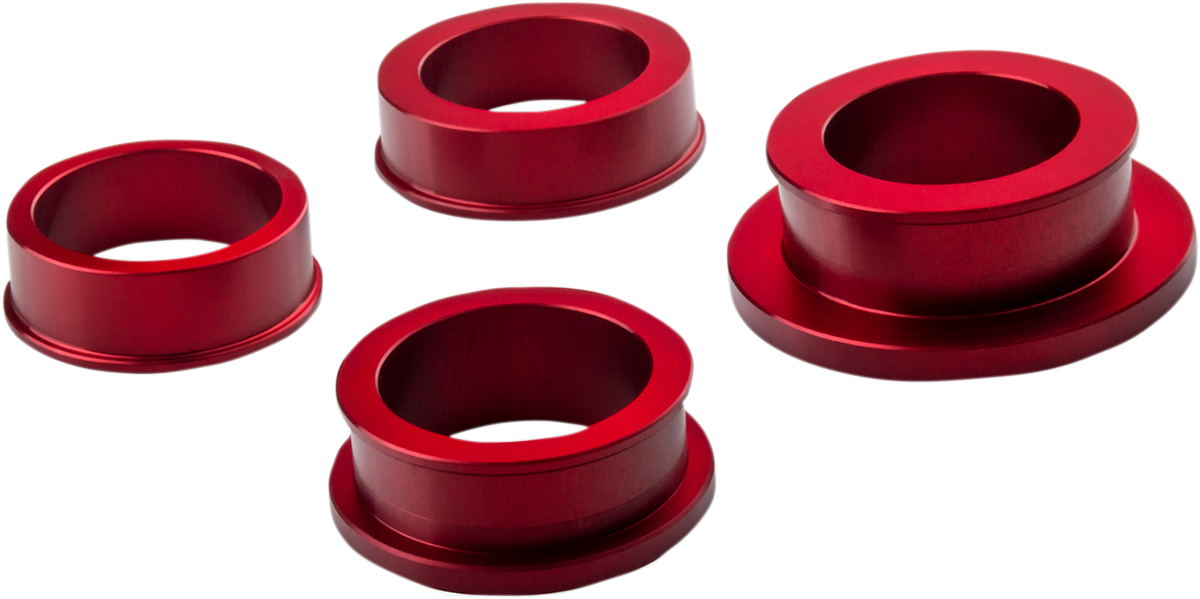 DRIVEN RACING Wheel Spacer - Captive - Red - Yamaha DCWS-019