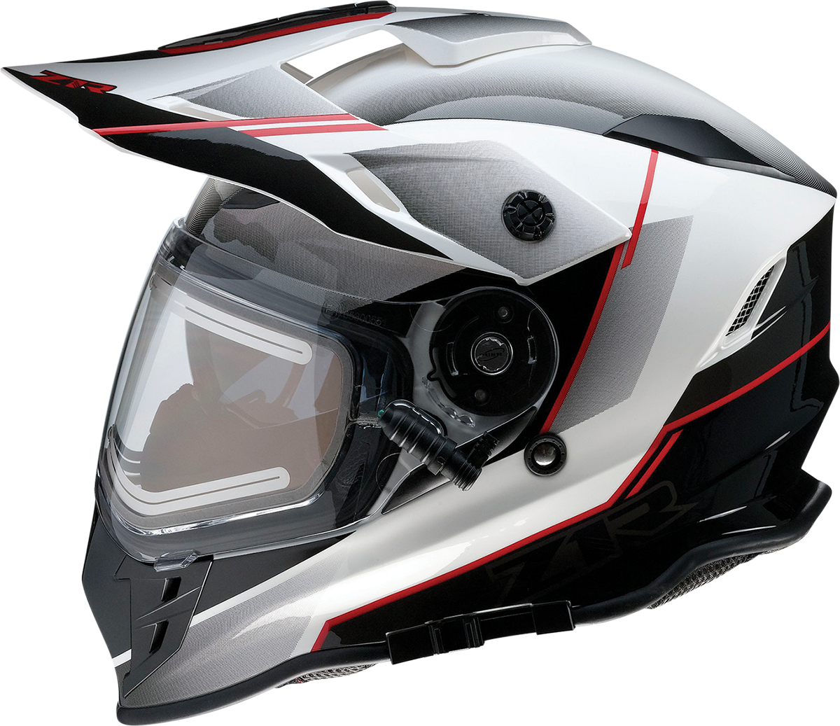 Z1R Range Helmet - Bladestorm - Black/Red/White - Medium 0101-14055