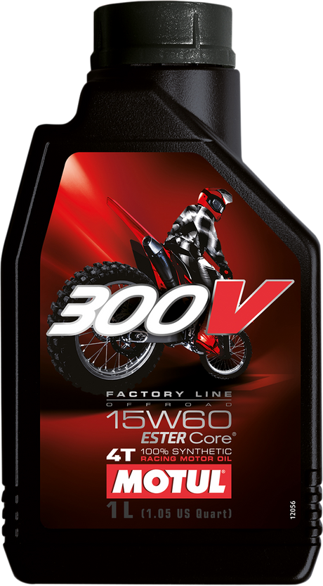 MOTUL 300V Offroad Synthetic Oil - 15W-60 - 1L 104137