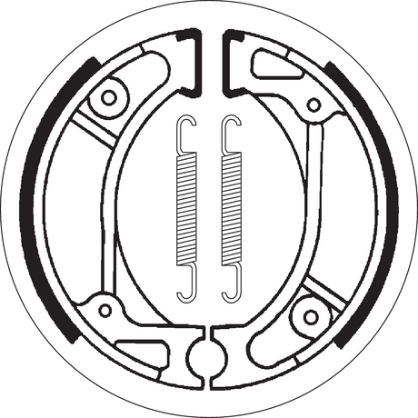 SBS Brake Shoes - Honda 2057