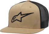 ALPINESTARS Corp Trucker Hat - Sand/Black - One Size 1025810032310OS