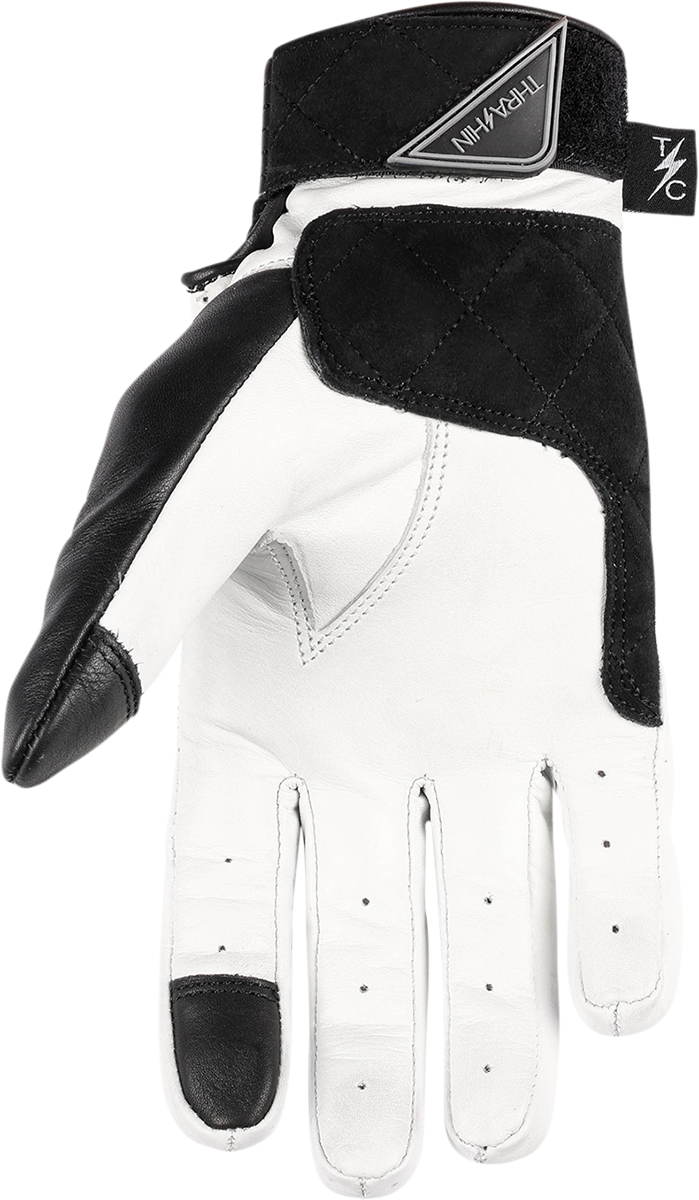 THRASHIN SUPPLY CO. Boxer Gloves - White - Medium TBG-00-09