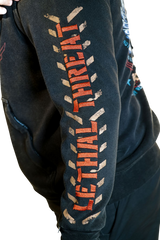 LETHAL THREAT Flight and Fight Hoodie - Black - 3XL HD84076XXXL