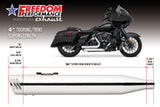 HARLEY TOURING 4" SLIP-ONS WITH 4.5" END-CAP Bundle