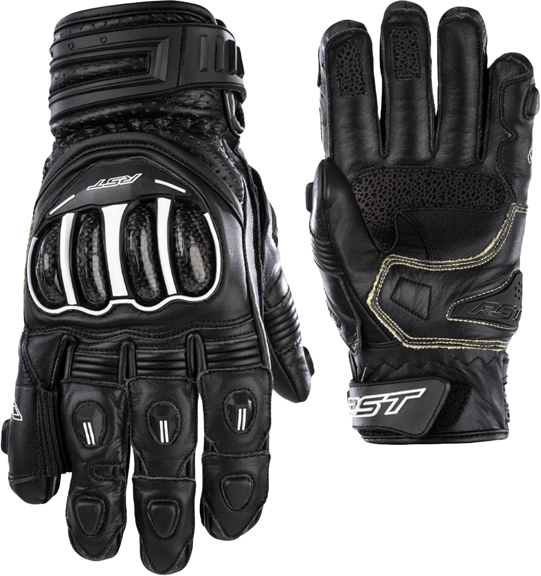 RST Tractech Evo 4 Short Ce Glove Black/Black/Black Xs 102667BLK-07