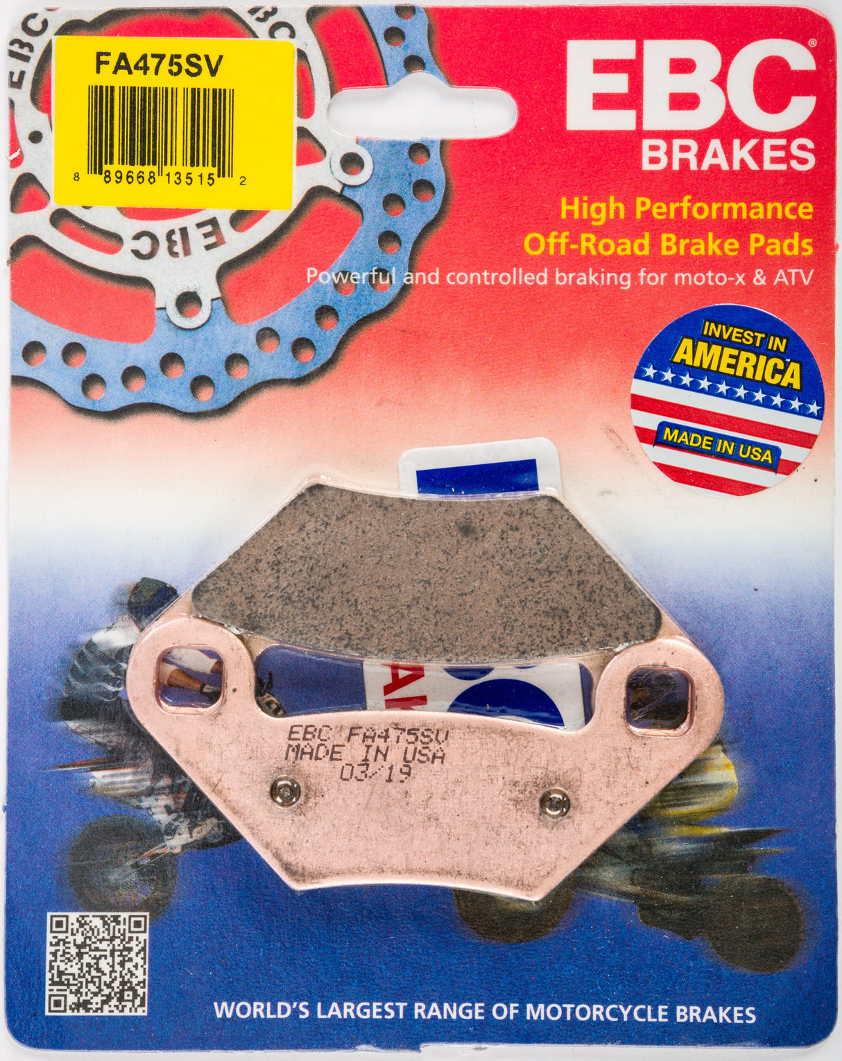 EBC Ebc Brake Pads FA475SV