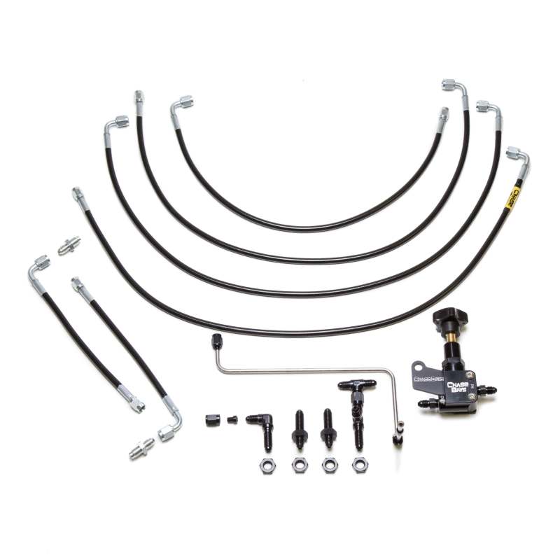 Chase Bays 88-02 Nissan S13/S14/S15 Single Piston Brake Booster Delete In Bay Brake Line Relocation CB-N-S134BBE