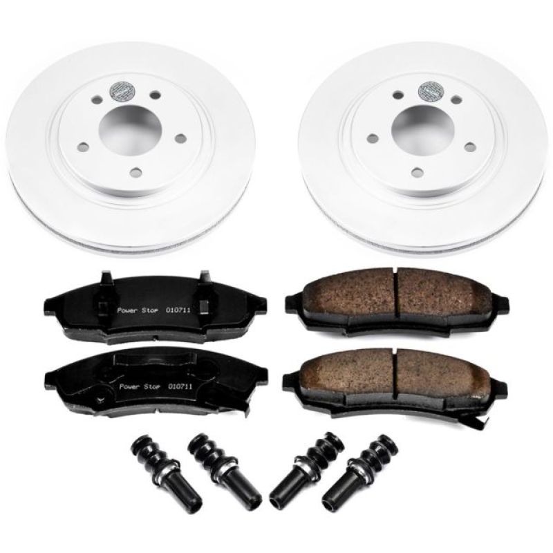 Power Stop 95-96 Buick Regal Front Z17 Evolution Geomet Coated Brake Kit