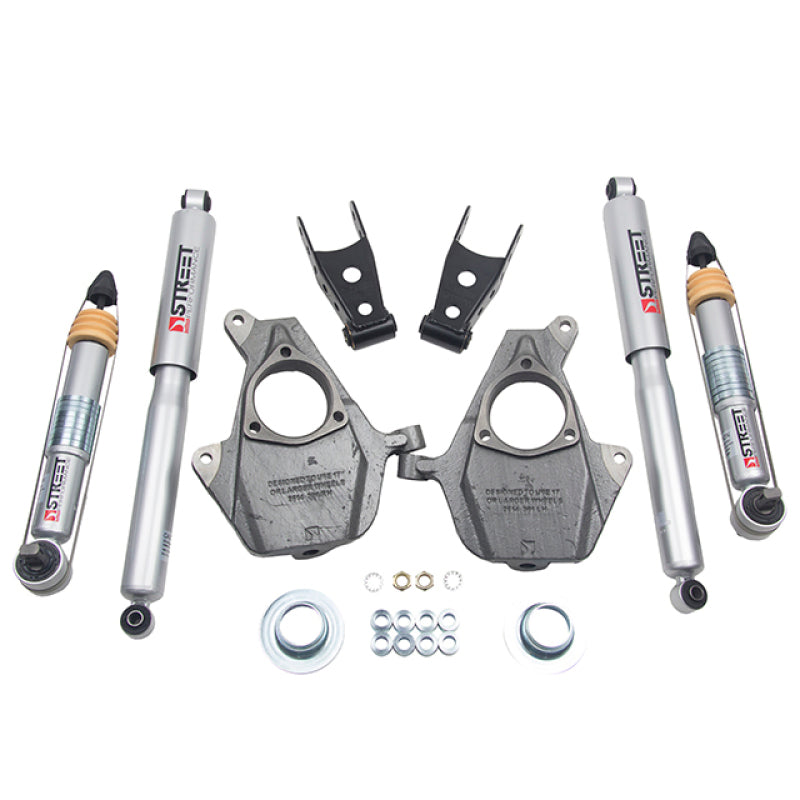 Belltech LOWERING KIT 16.5-18 Chevy Silverado/Sierra All Cab 2in F / 2or3in R w/ Street Perf Shocks 1010SP