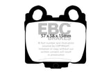 EBC 98-05 Lexus GS300 3.0 Redstuff Rear Brake Pads DP31224C