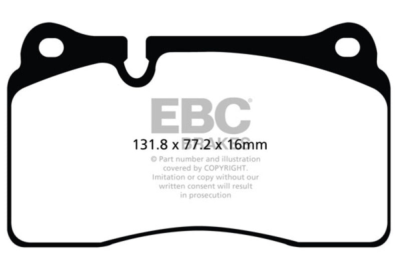 EBC Brakes Redstuff Ceramic Brake Pads DP32070C