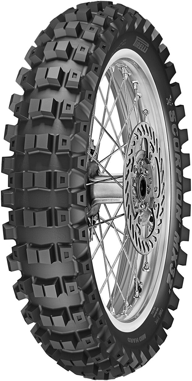 PIRELLITire Mx32 Mid Hard Rear 120/80-19 63m Bias Tt2718000