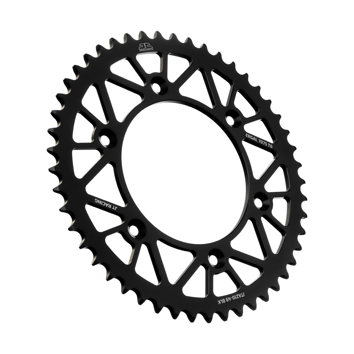 JTRear Racelite Sprocket Alum 49t-520 Blk Beta/HonJTA210.49BLK