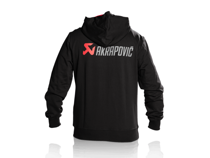 Akrapovic Mens Akrapovic Logo Black Hoodie - S 801746