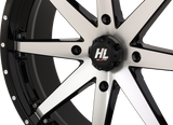 HIGH LIFTER Wheel - HL10 - Front/Rear - Gloss Black w/Machined - 20x7 - 4/137 - 4+3 (+10 mm) 20HL10-1137