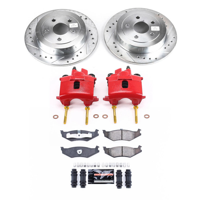 Power Stop 01-06 Dodge Stratus Rear Z23 Evolution Kit w/Calipers