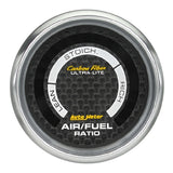 Autometer Carbon Fiber 52mm Electronic Air Fuel Gauge 4775