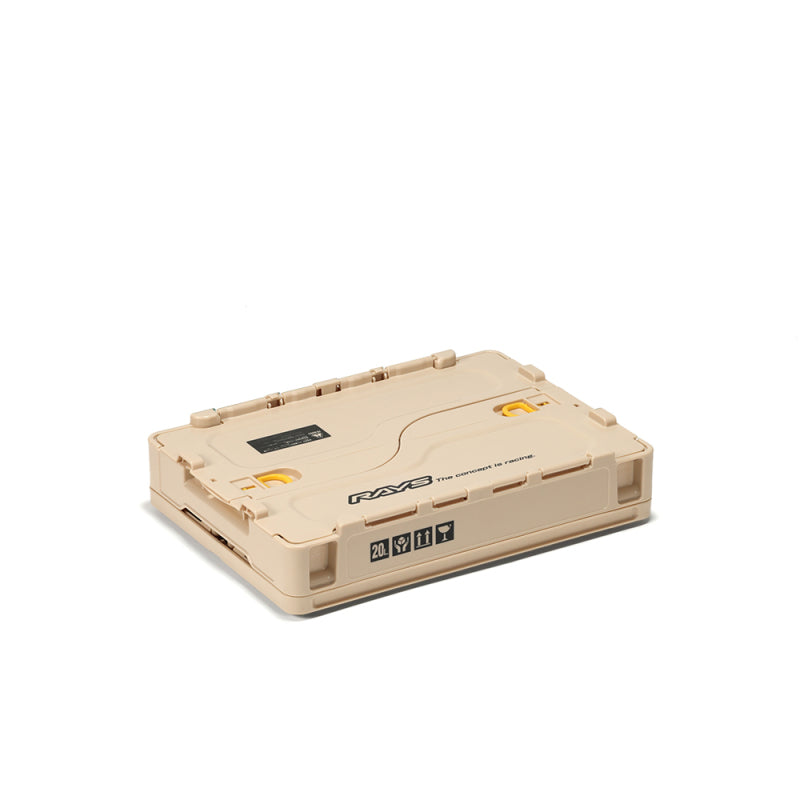 Rays Folding Container Box 23S 20L - Ivory WRAYSCBOX23SI