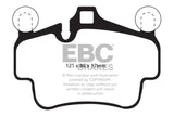 EBC 07-08 Porsche 911 (997) (Cast Iron Rotor only) 3.6 Carrera 2 Bluestuff Front Brake Pads DP52029NDX