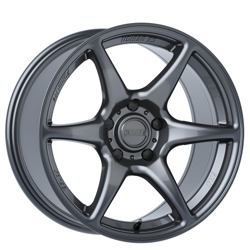 Kansei K11G Tandem 18x10.5in / 5x114.3 BP / 12mm Offset / 73.1mm Bore - Gunmetal Wheel K11G-181512+12