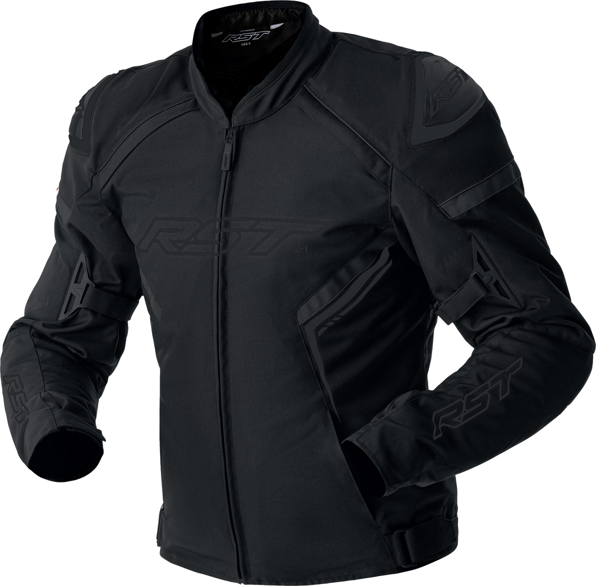 RST S1 D3o Textile Jacket Black 4x 103614BLK-52