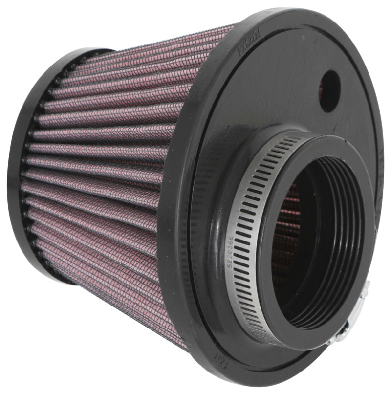 K&N Universal Clamp-On Air Filter 2.375in Flg ID x 5.21875in B OD x 3.5in T OD x 3.75in H RU-1624